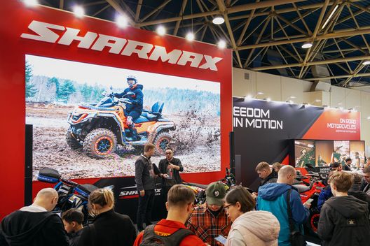 Мотовесна 2024. Стенд Sharmax Motors стал самым популярным на выставке!